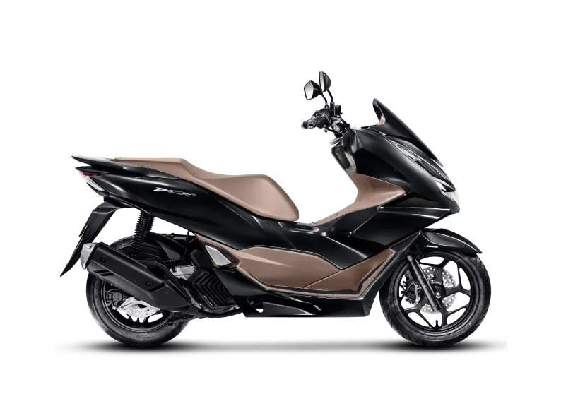 PCX DLX ABS - Preto Metálico - Infinite Black Metallic