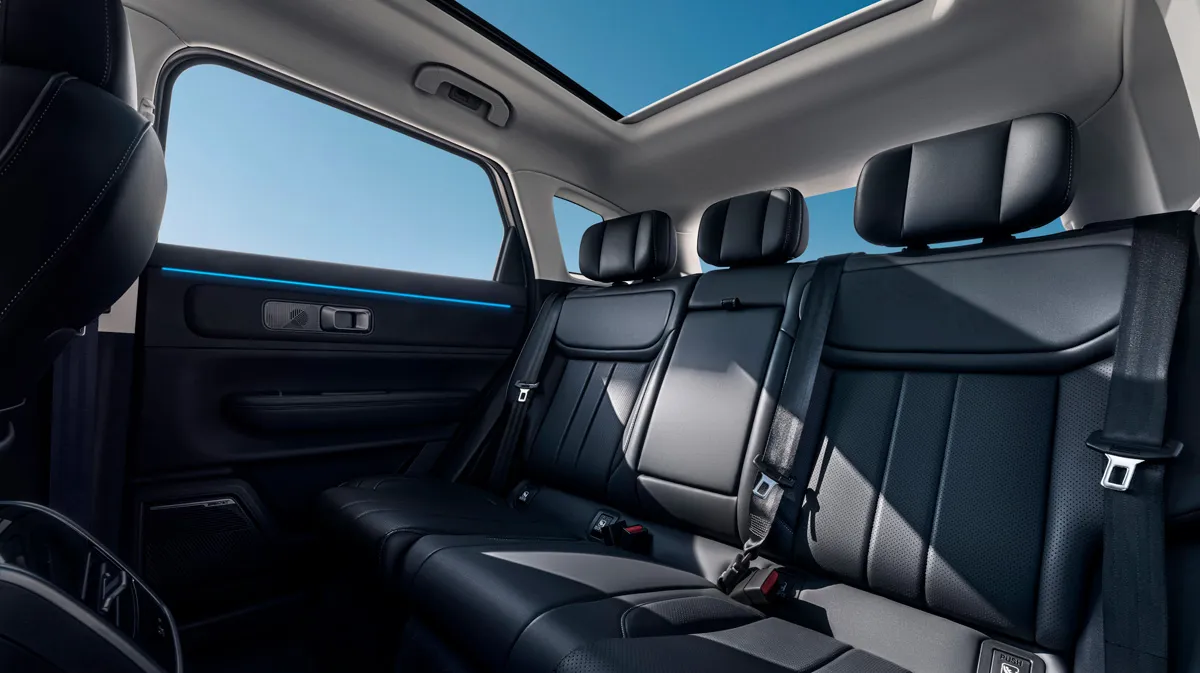 Interior black jaecoo 7