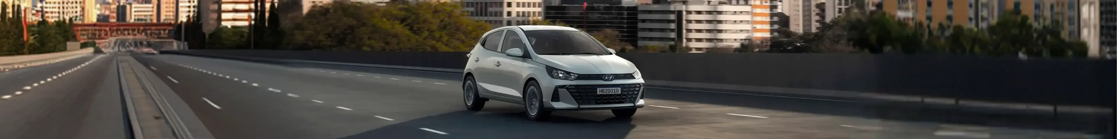 HB20 Hyundai em estrada