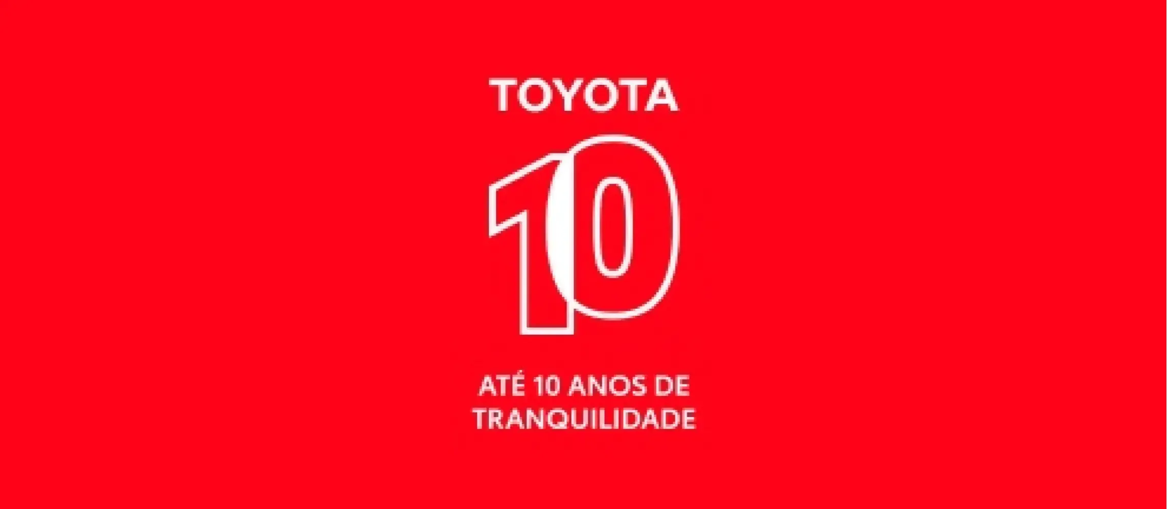 Garantia 10 anos Toyota