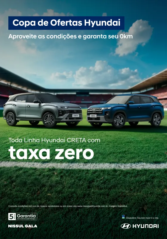 Garanta hoje a melhor oferta Hyundai CRETA