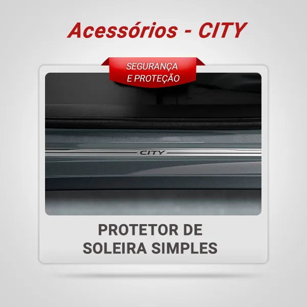 Protetor de soleira simples - CITY