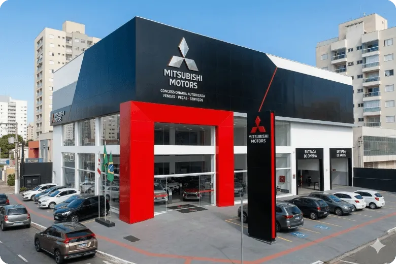concessionária Mitsubishi