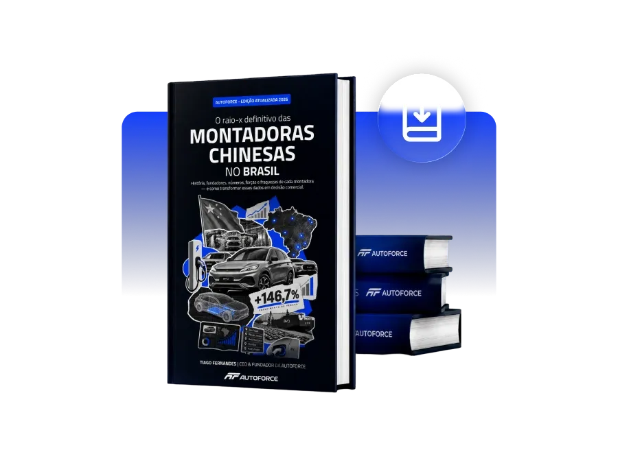 Capa do e-book O Raio-X das Montadoras Chinesas no Brasil