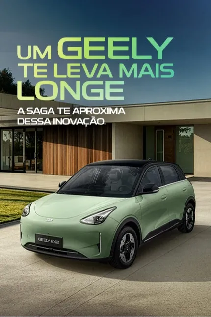 Carro elétrico da Saga Geely