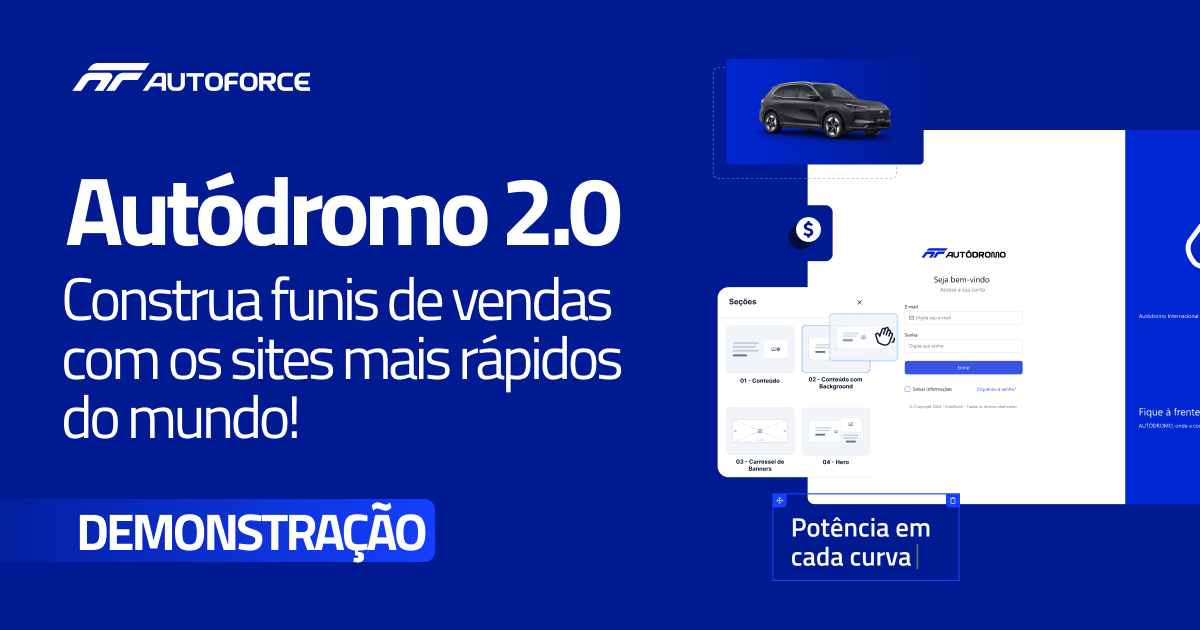 A nova geração do digital automotivo Autodromo 2.0 AutoForce