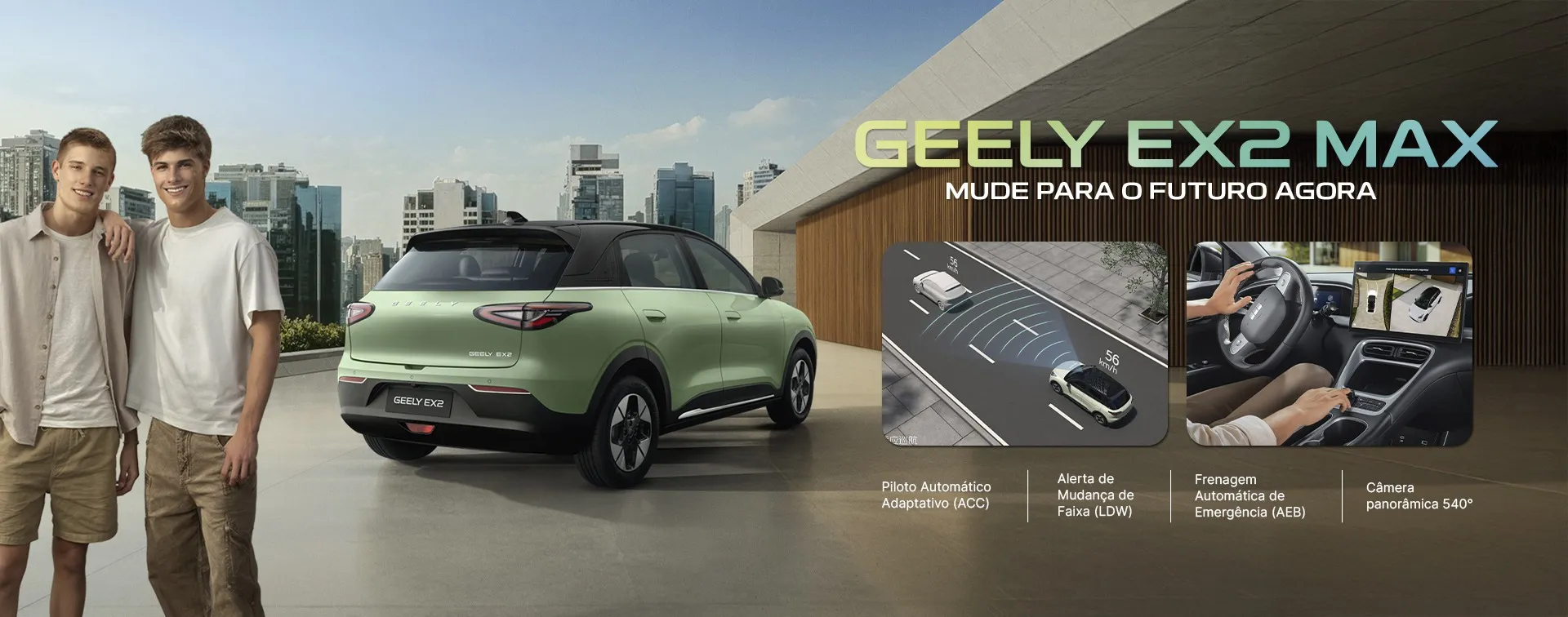 Geely EX2 MAX Oferta Março