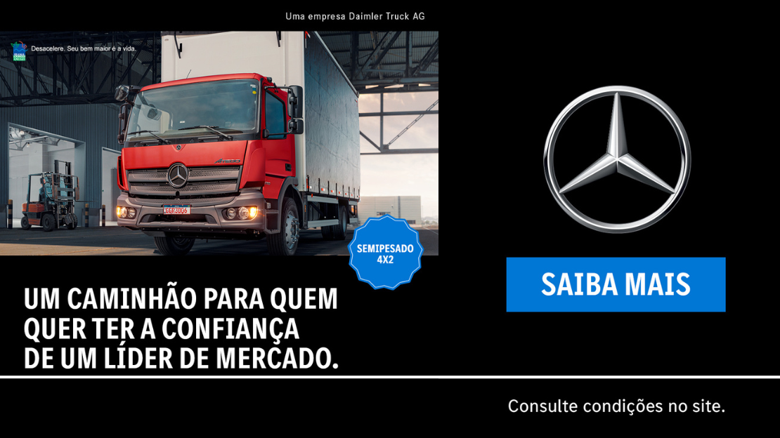 Mercedes-Benz Atego: o caminhão certo para a sua operação