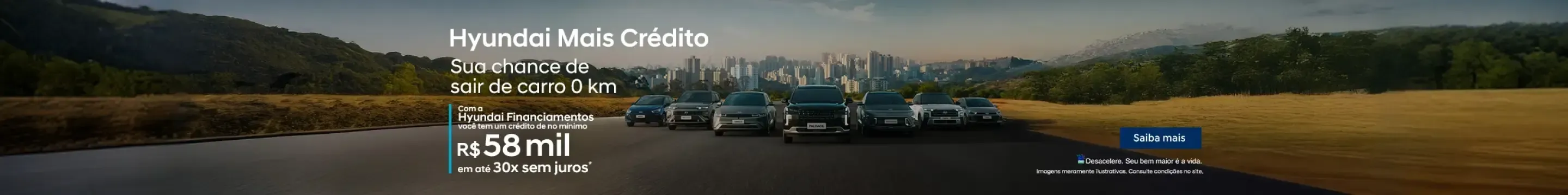 Hyundai mais crédito: Financiamentos
