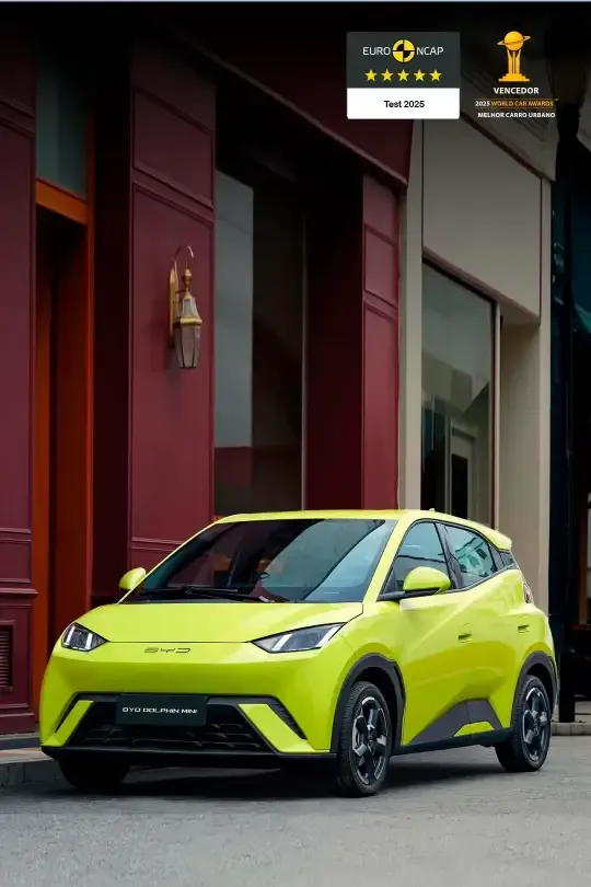 BYD Dolphin Mini verde