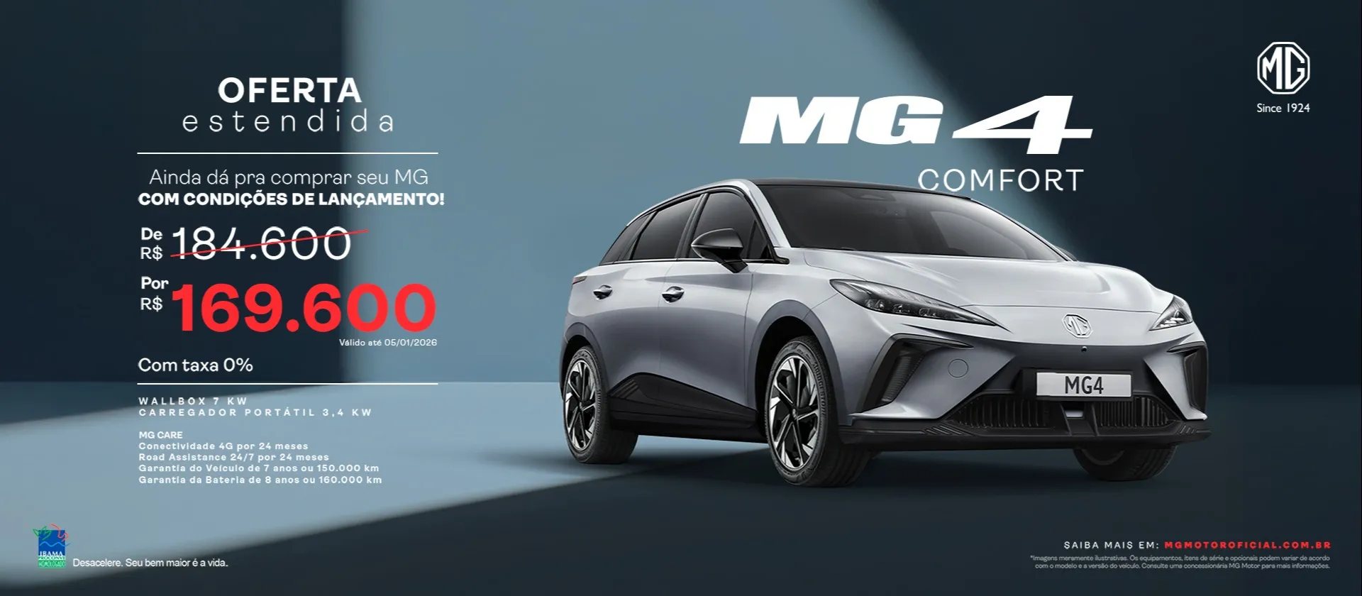 MG4 COMFORT - OFERTA ESTENDIDA