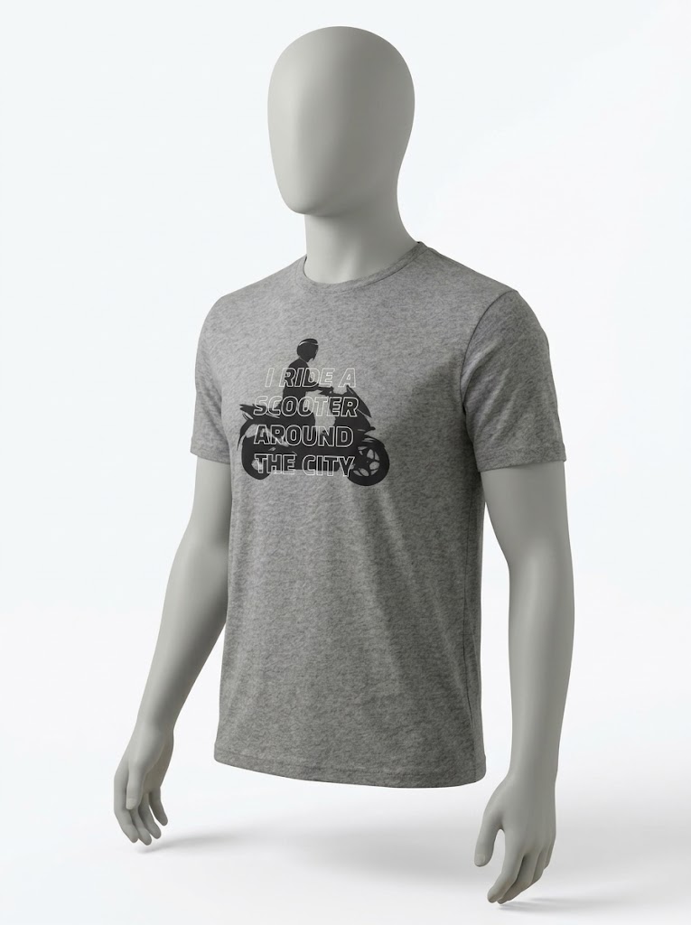 Camiseta Man A Scooter