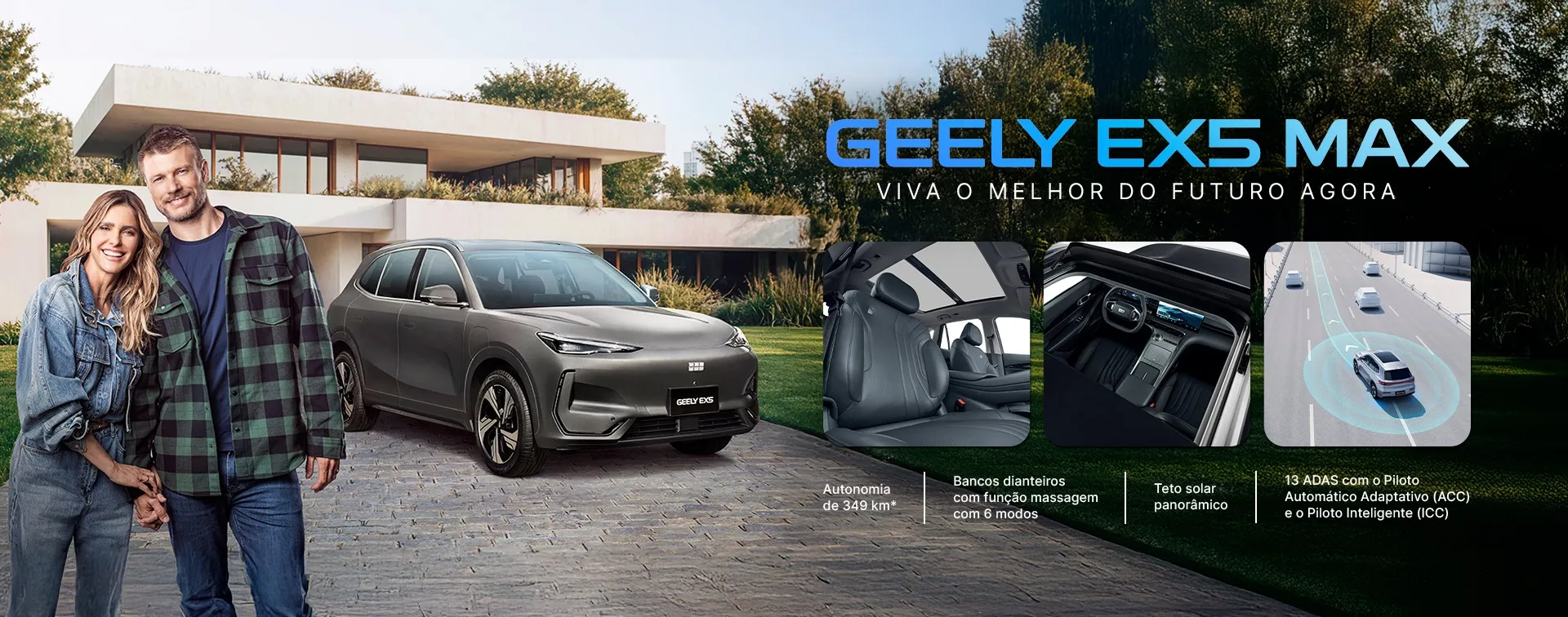 Geely EX5 MAX Oferta Março