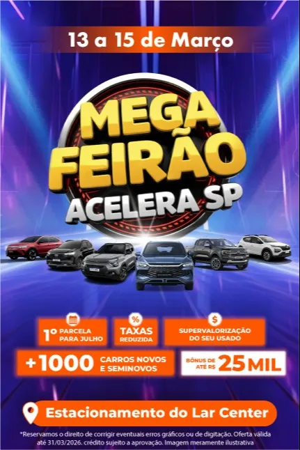 mega feirao acelera sp
