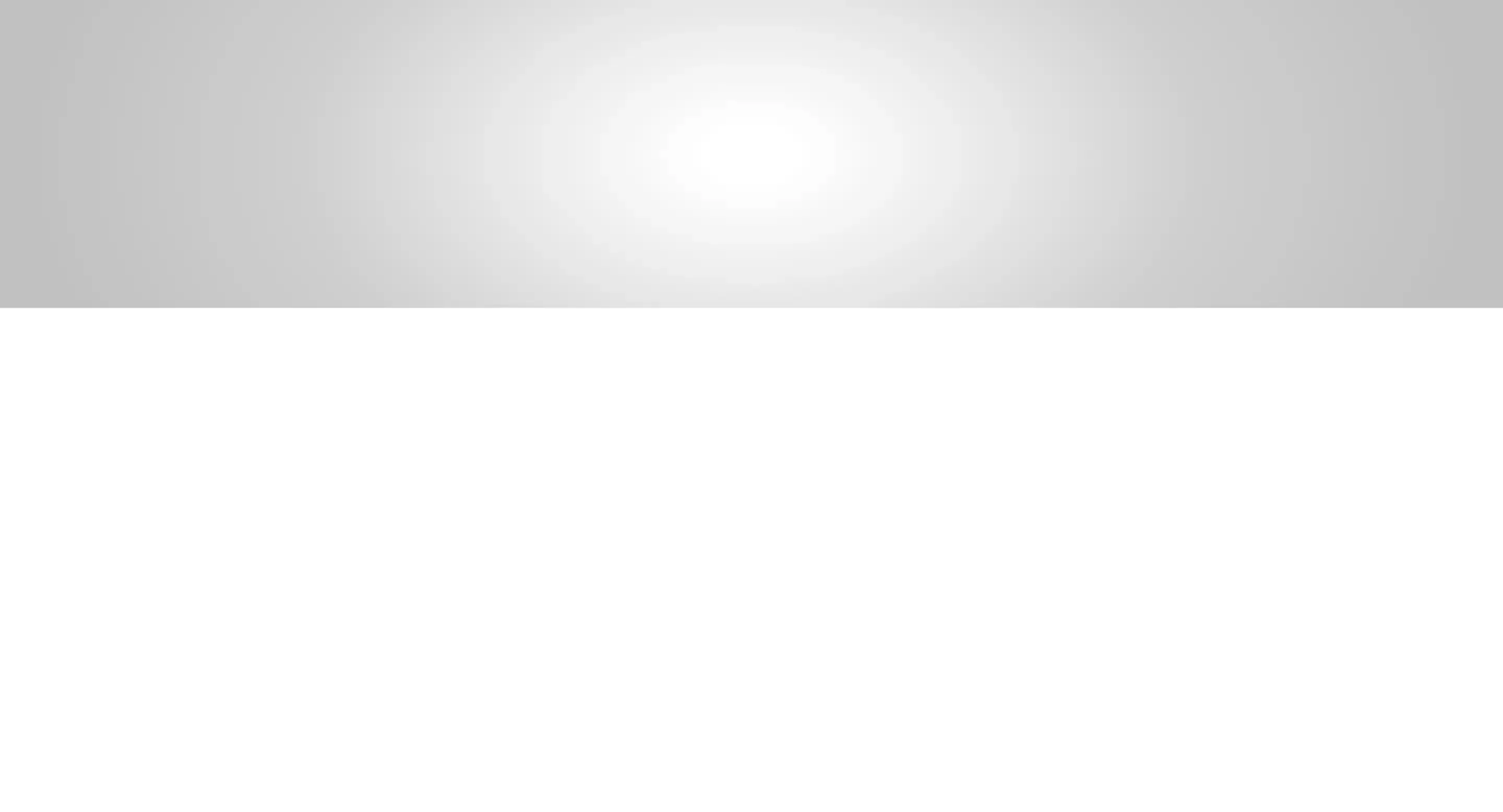 Fundo com gradiente centralizado: branco no centro e cinza claro ao redor.