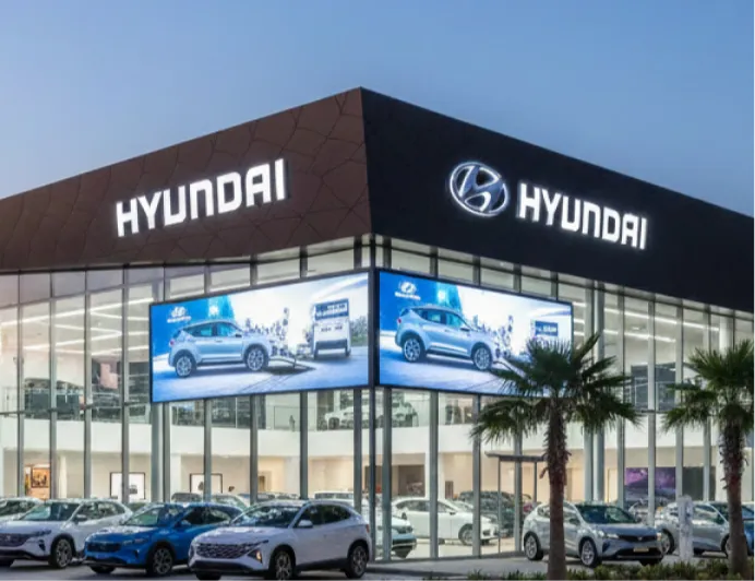 Prédio de concessionária Hyundai.