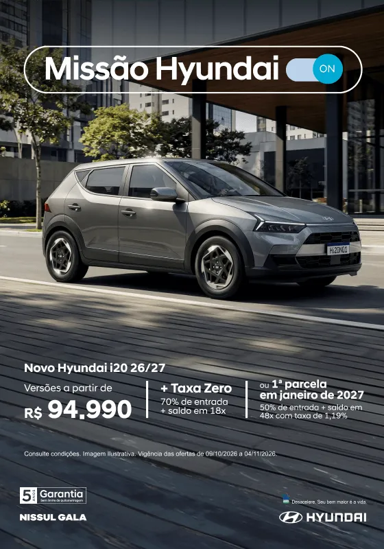 Conheça o Novo Hyundai i20