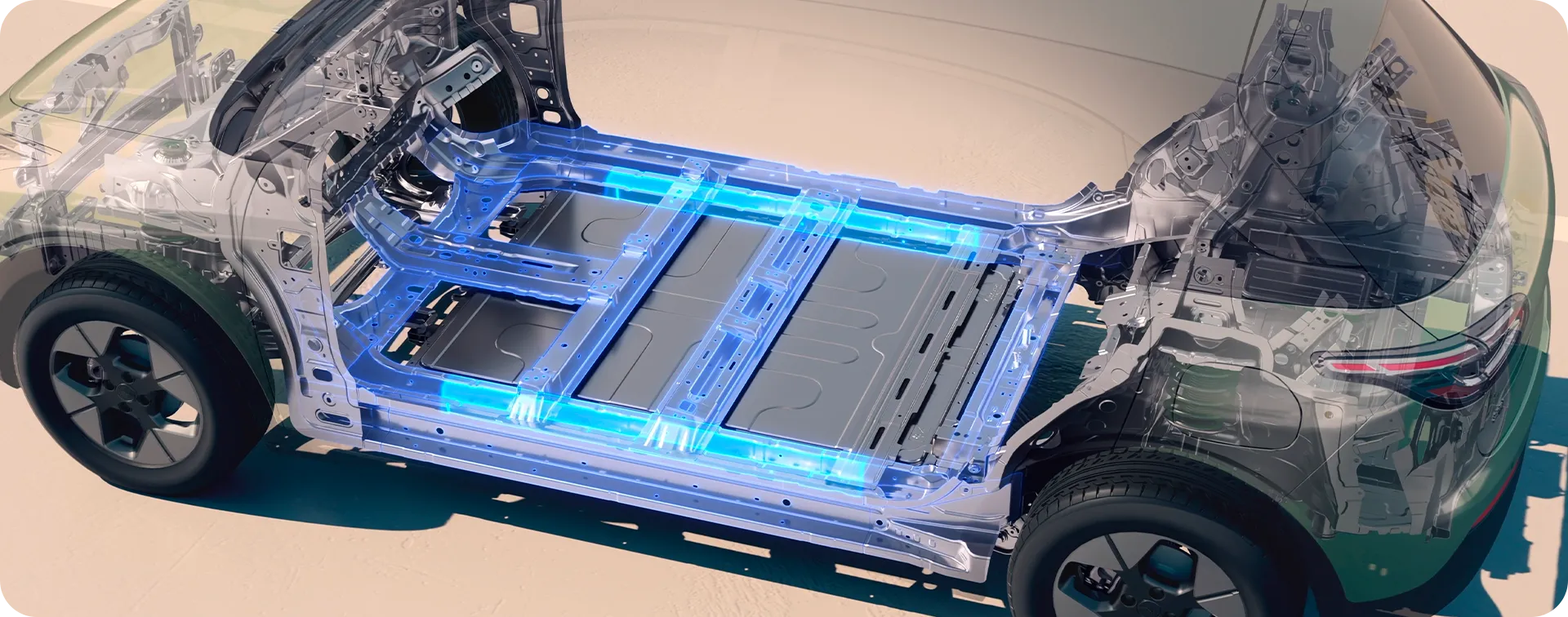 Bateria com estrutura reforçada