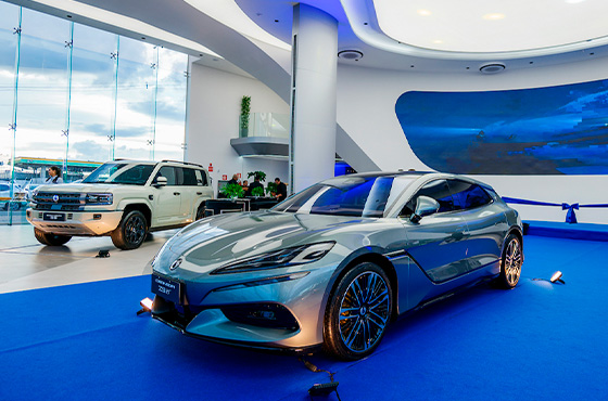 Carro da Denza no Brasil