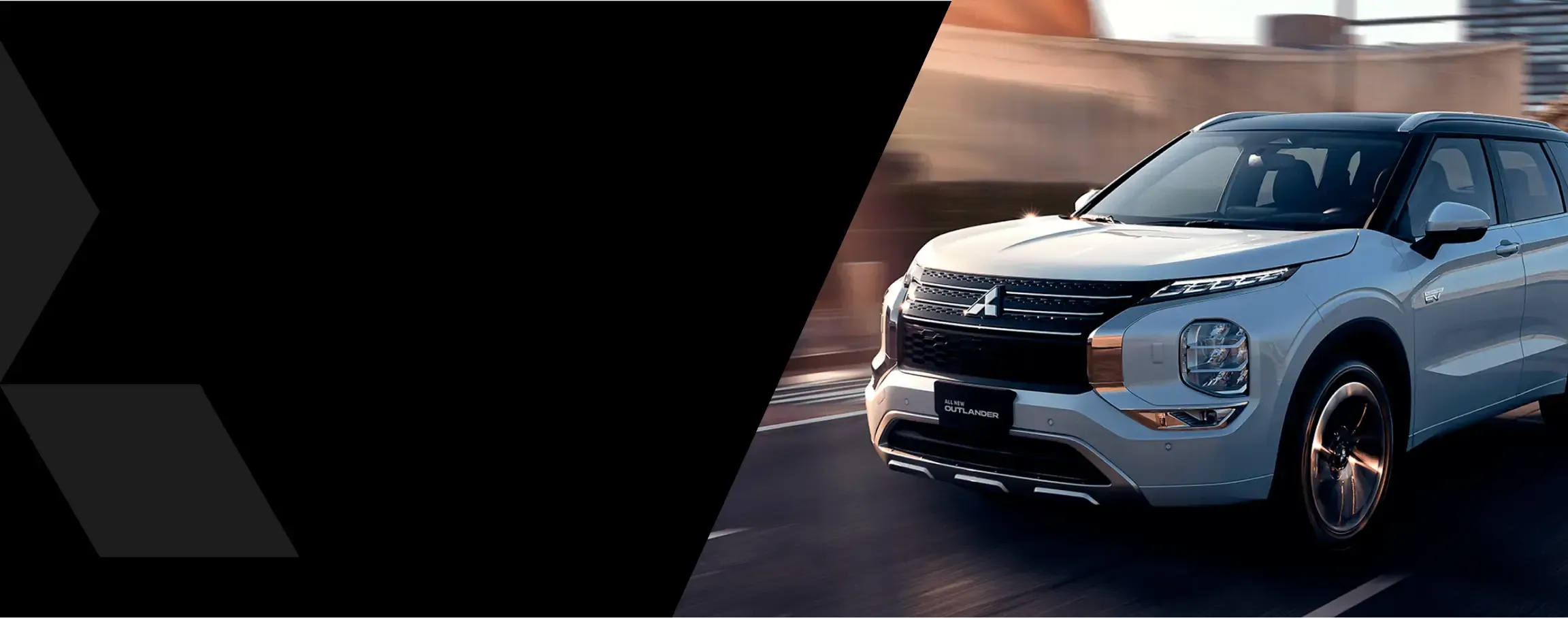 Banner com Outlander Mitsubishi