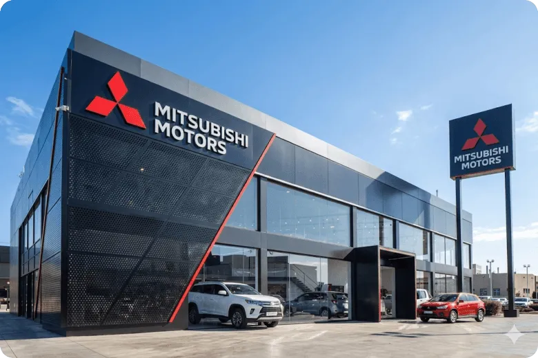 concessionária Mitsubishi