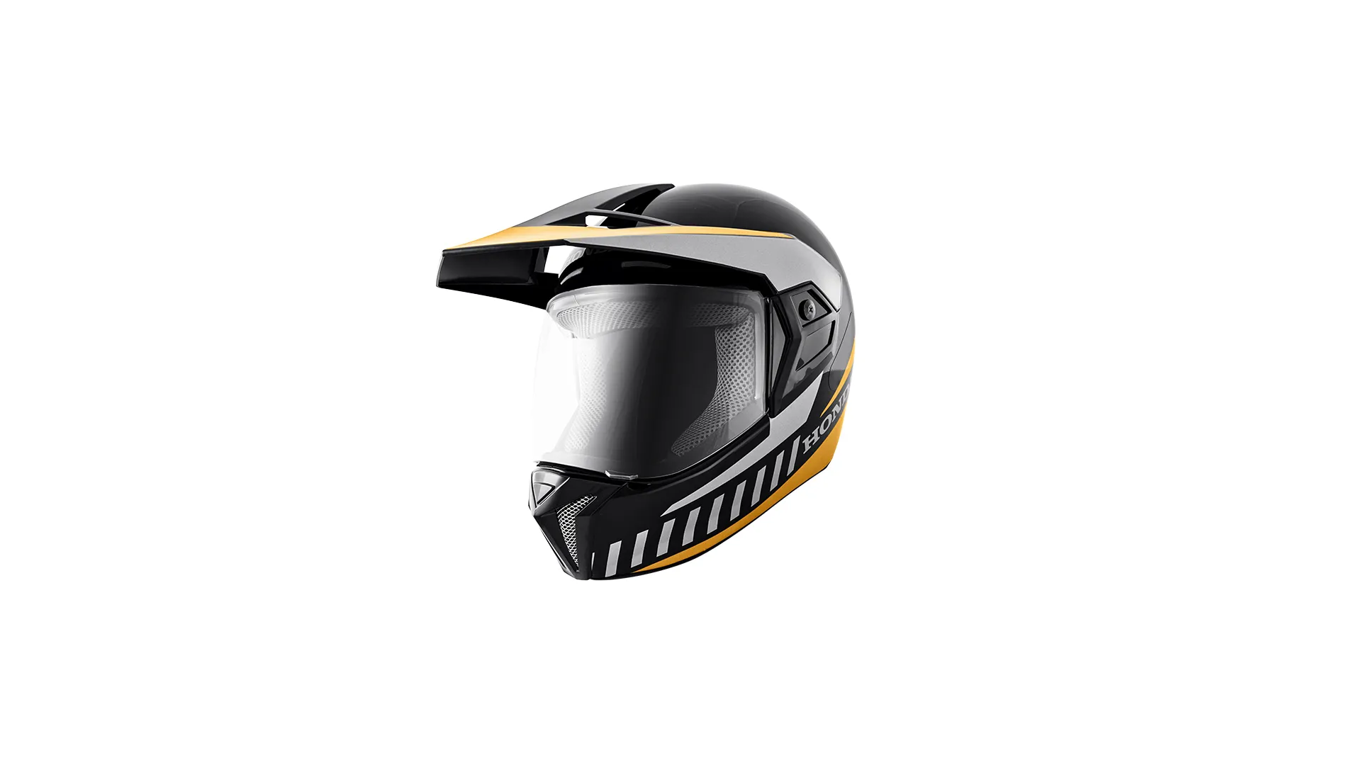 CAPACETE H3S 2021 PRETO/DOURADO