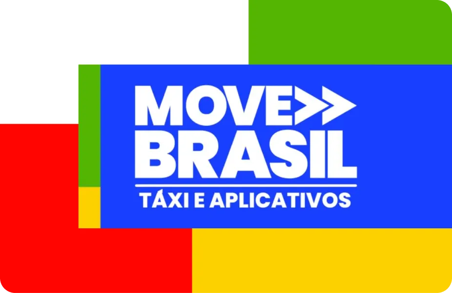 Composição geométrica, logo Move Brasil