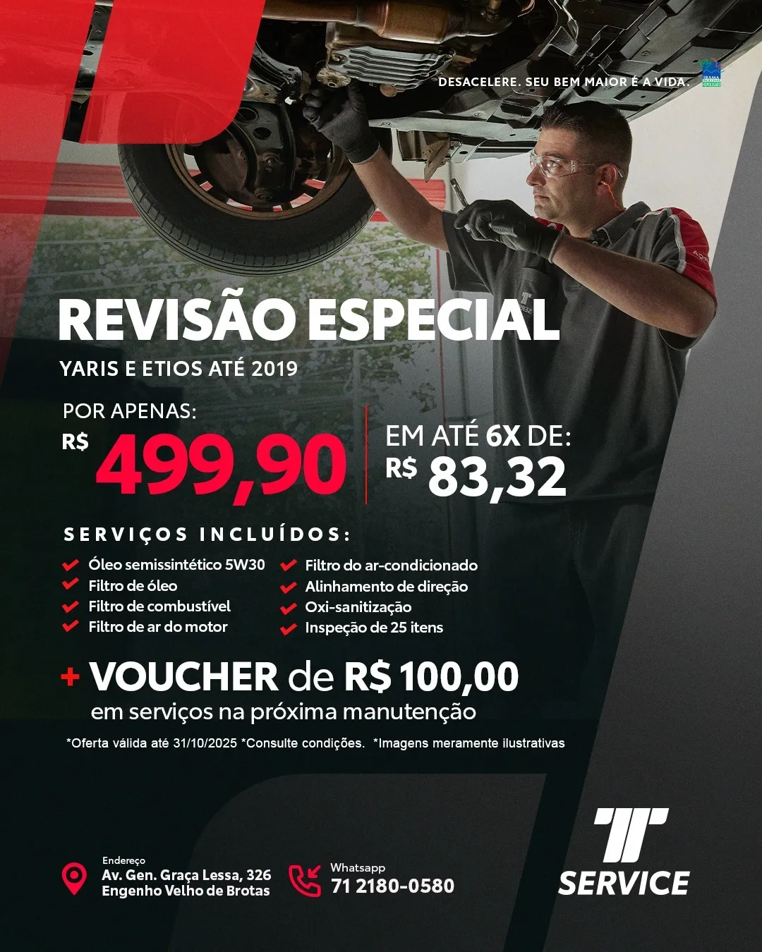 revisao especial serviço automotivo