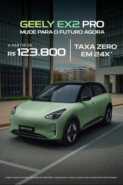 Conheça o Geely EX2 PRO e MAX
