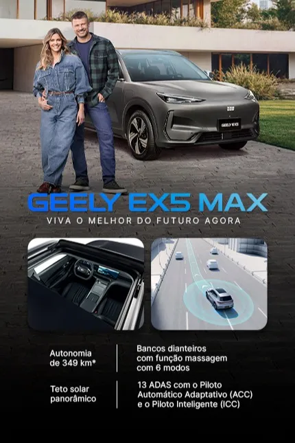 Geely EX5 MAX Oferta Março