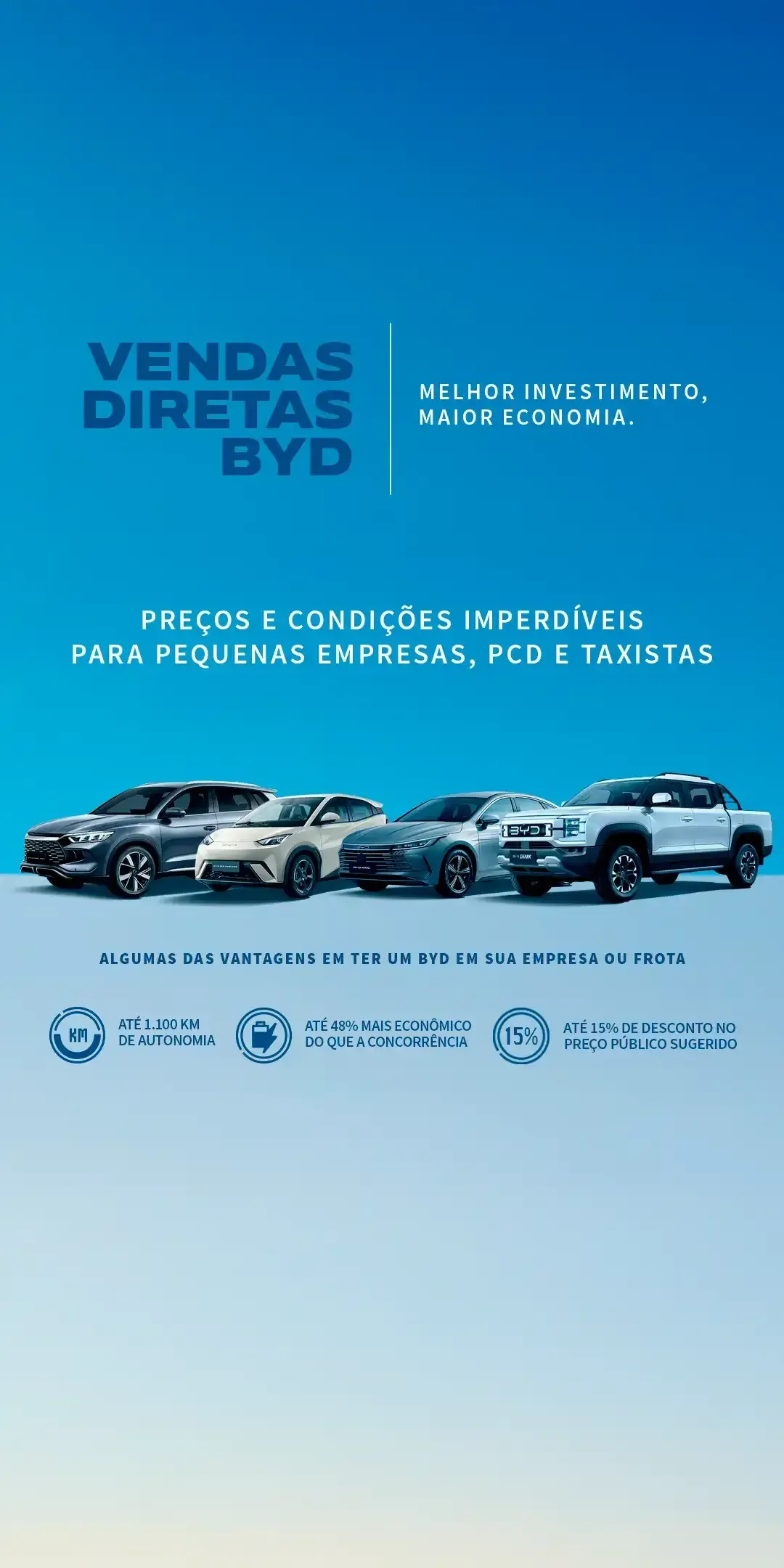 Vendas Diretas BYD