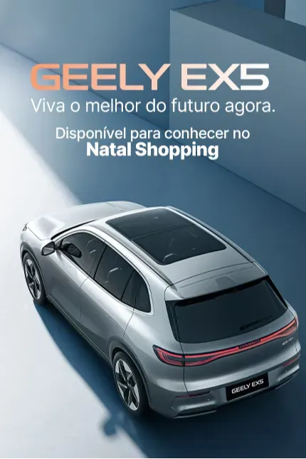 Banner com detalhes de preço da oferta do GEELY EX5