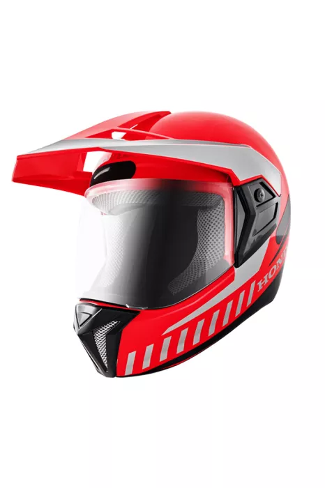 CAPACETE H3S 2021 VERMELHO/PRETO