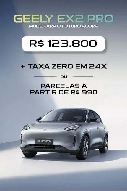 Geely EX2 PRO oferta março