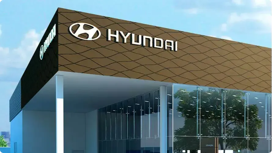 Fachada Hyundai