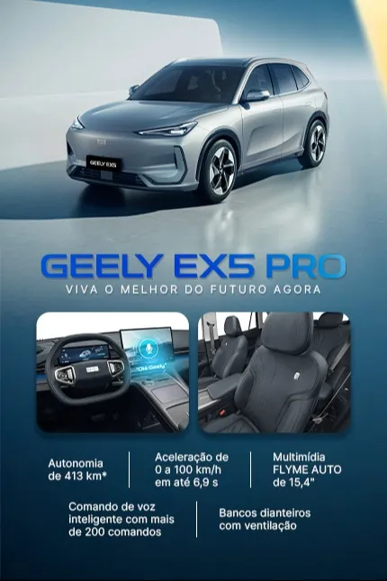 Geely EX5 PRO Oferta Março