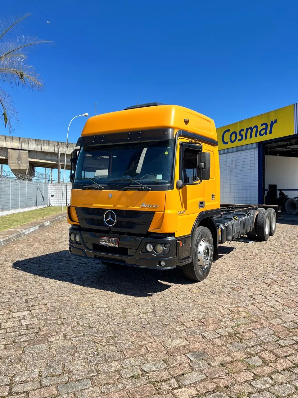 Atego 2426 ano 2018 no Chassis