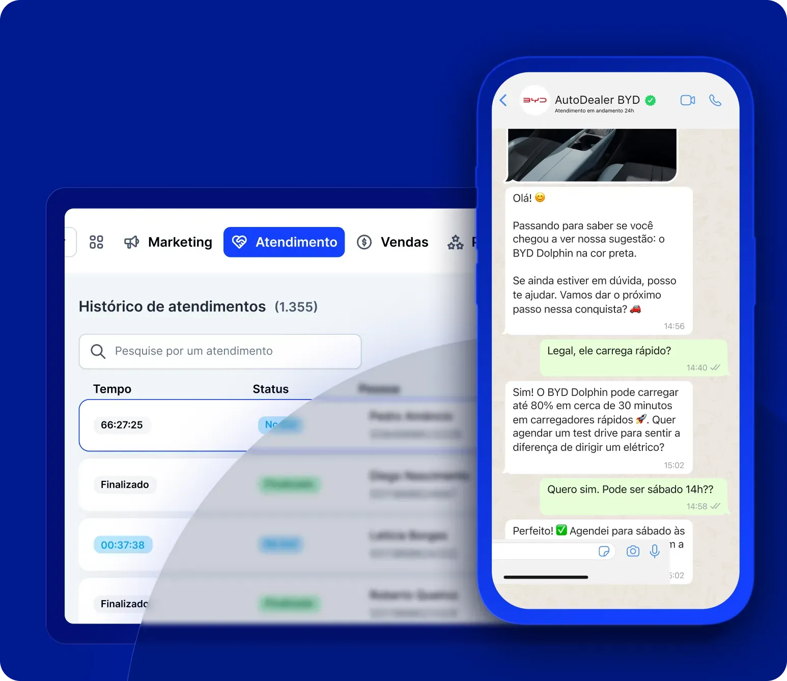 Mockup da Tela do AutoPilot