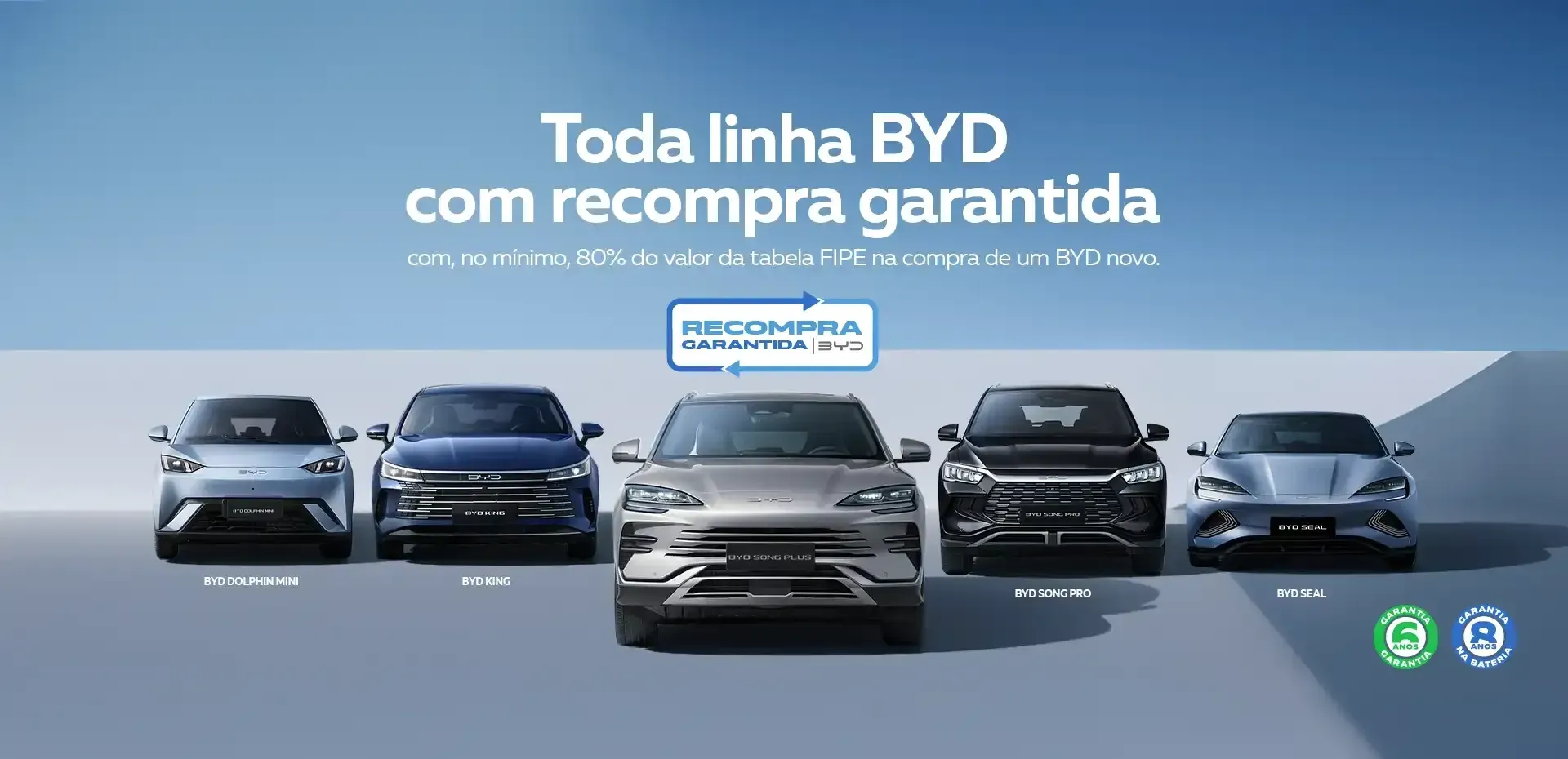 Ofertas BYD: Recompra Garantida
