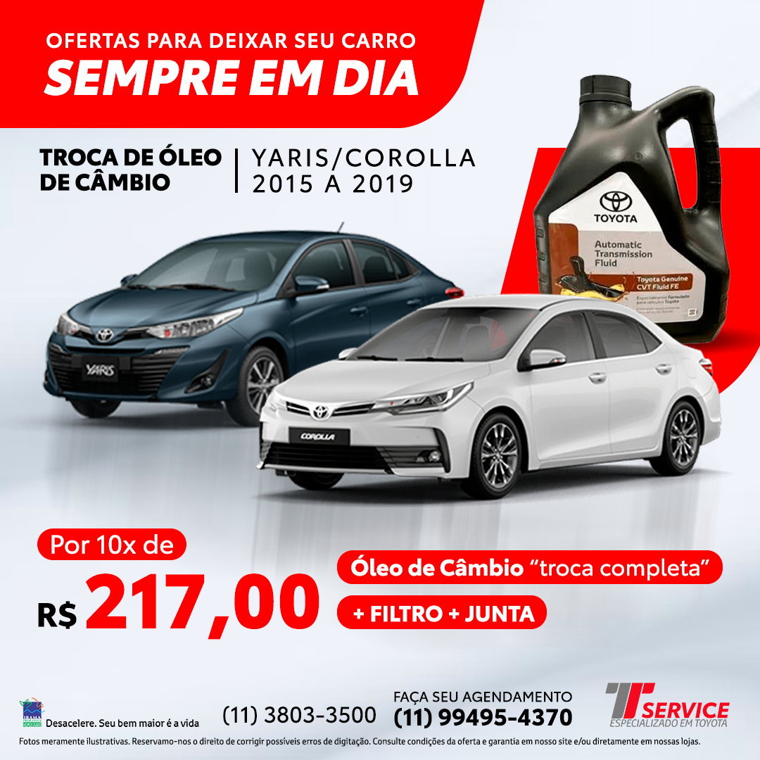 Troca de óleo